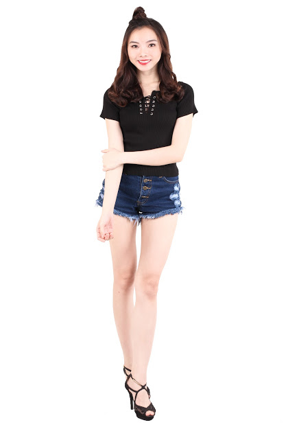 QA-528 Sweet Top Black